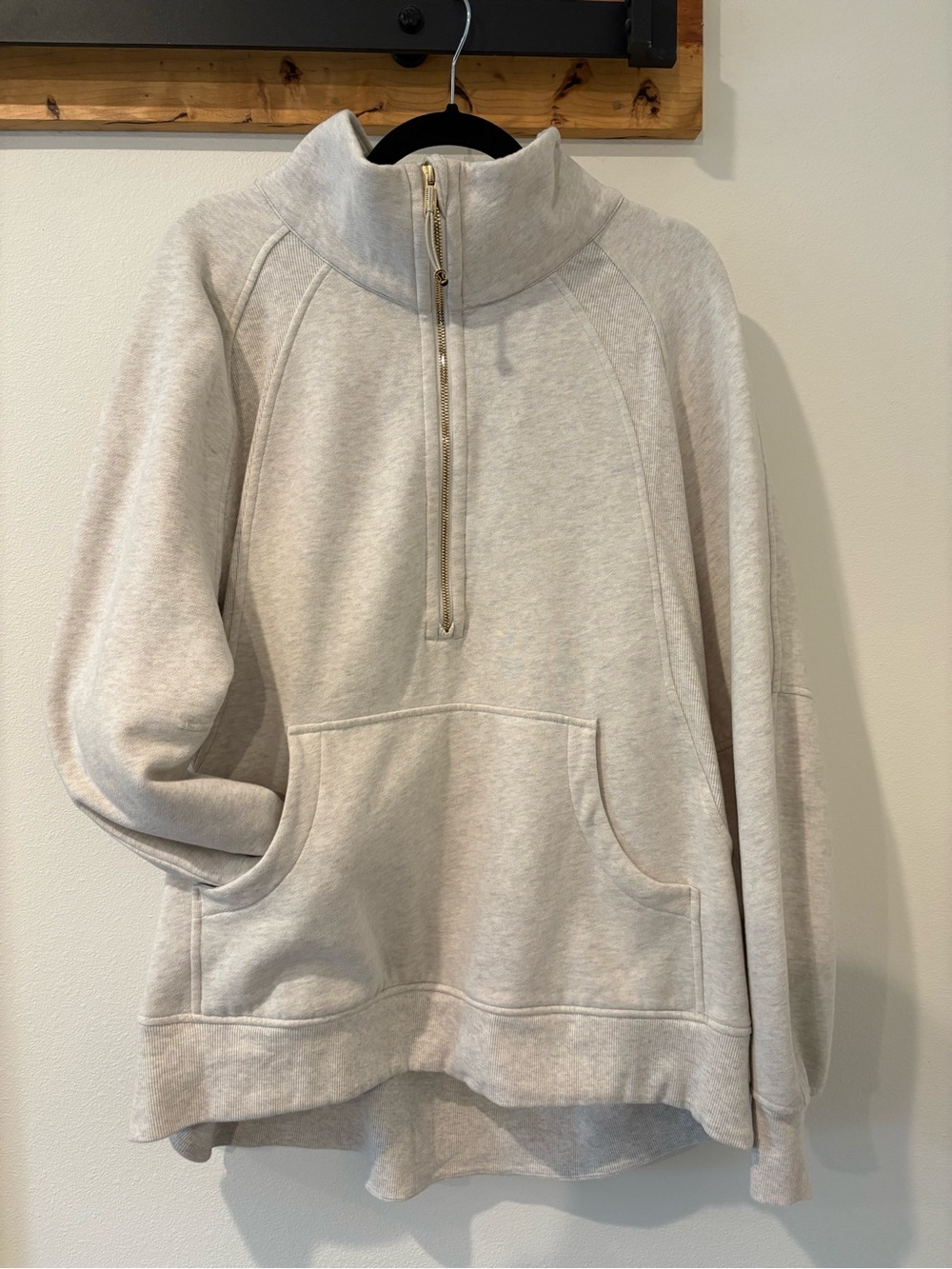 Lululemon Scuba Oversized Funnel Neck Half Zip *Long